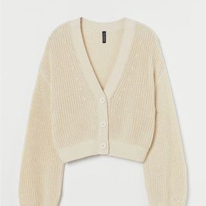 Cropped H&M Cardigan Size S
